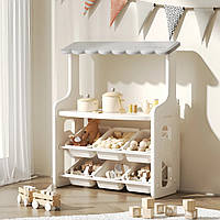 Стелаж з контейнерами Terrio ““Dessy” Сірий