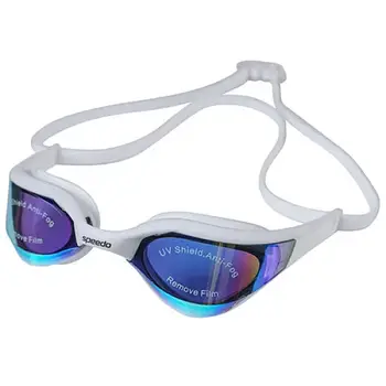 Окуляри для плавання дорослі Speedo Fastskin Pure Focus Mirror з дзеркальними лінзами та технологією Anti-Fog (Оригінал)