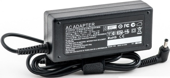 Блок живлення до ноутбука PowerPlant ACER 220 V, 65 W 19 V 3.42 A (3.0*1.1mm) (AC65F3011)