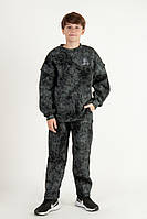 Штани з начосом для хлопчиків чорні Тм Авекс розмір 146 см