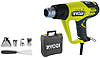 Будівельний фен промисловий Ryobi EHG2020LCD 2000Вт, 250/500л/хв, 50-650С, LCD, 0.8кг, фото 3