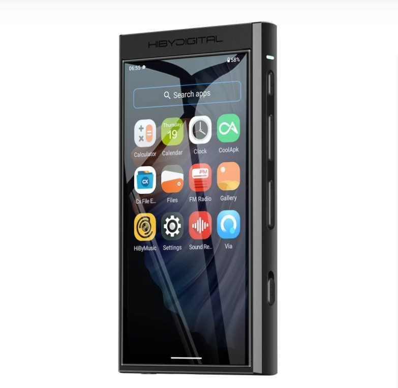 ⇒ Плеєр HiBy M300 (Black) - на CS43131, DSD256 32 біт/768 кГц, 103 мВт/32Ом, LDAC, AAC, 2000mAh