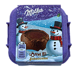 Новорічний набір з шоколадними яйцями Milka Snowballs Löffel Ei зі смаком какао 136 г, фото 7