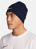 Шапка спортивна Nike Peak Beanie FQ8292-451 Синя, фото 2