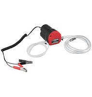 Насос вакуумный 12В для откачки масла и дизельного топлива INTERTOOL AC-0006