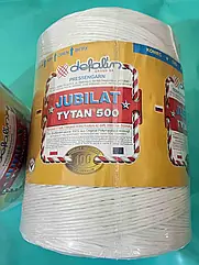 Шпагат полипропиленовий сіновязальний JUBILAT TYTAN 500 вага 4 кг