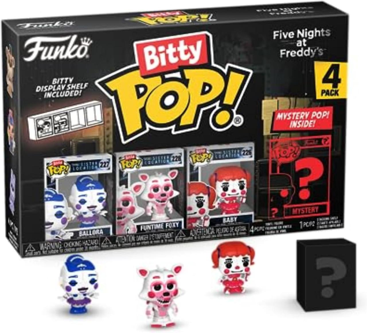 Набір фігурок 5 ночей з Фредді Фанко Бітті Поп Funko Bitty Pop! Five Nights At Freddy's (FNAF)