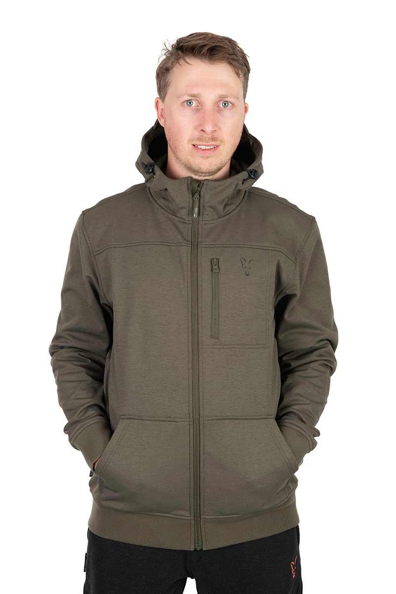 Куртка Fox Collection Soft Shell Jacket Green Black купить в