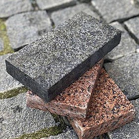 Бруківка з граніту повнопилена термооброблена