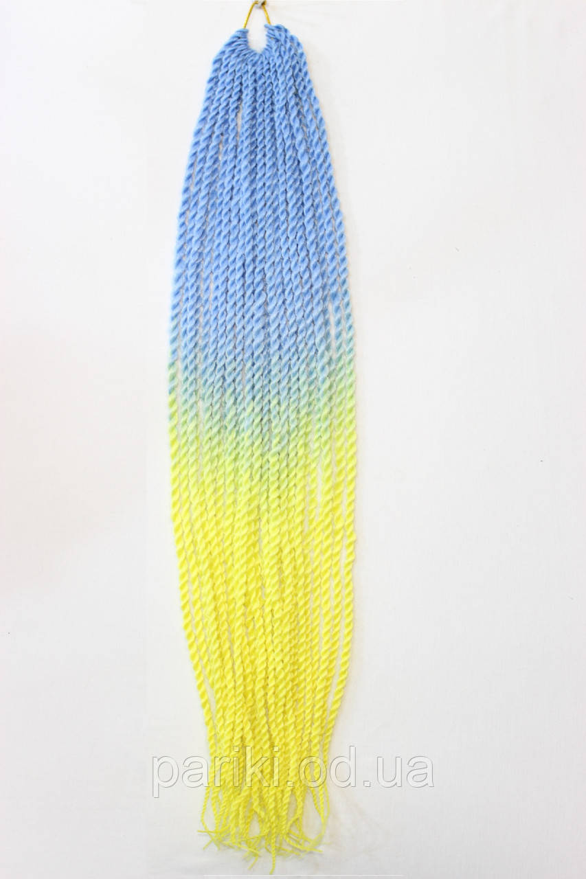 30 кос Сенегальські 60см. 100гр. Омбре2  "Twist Hair"