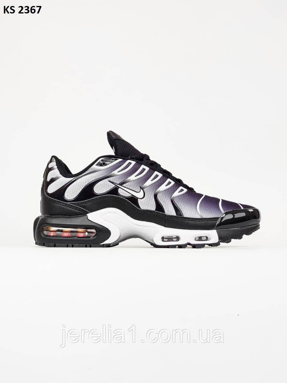 Кросівки Nike Air Max TN Plus Black White 41-46, фото 1