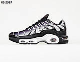 Кросівки Nike Air Max TN Plus Black White 41-46, фото 4