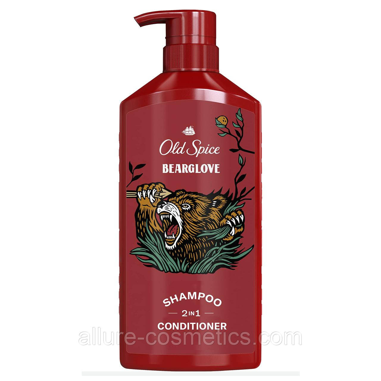 Шампунь і кондиціонер 2в1 Old Spice BearGlove Shampoo and Conditioner 650 мл (США), фото 1