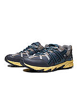 Зимові Чоловічі Кросівки Asics Gel-Sonoma 15-50 Gore-Tex Grey / Асікс Гел-Сонома 15-50 Гор Текс Сірі з Синім, фото 6
