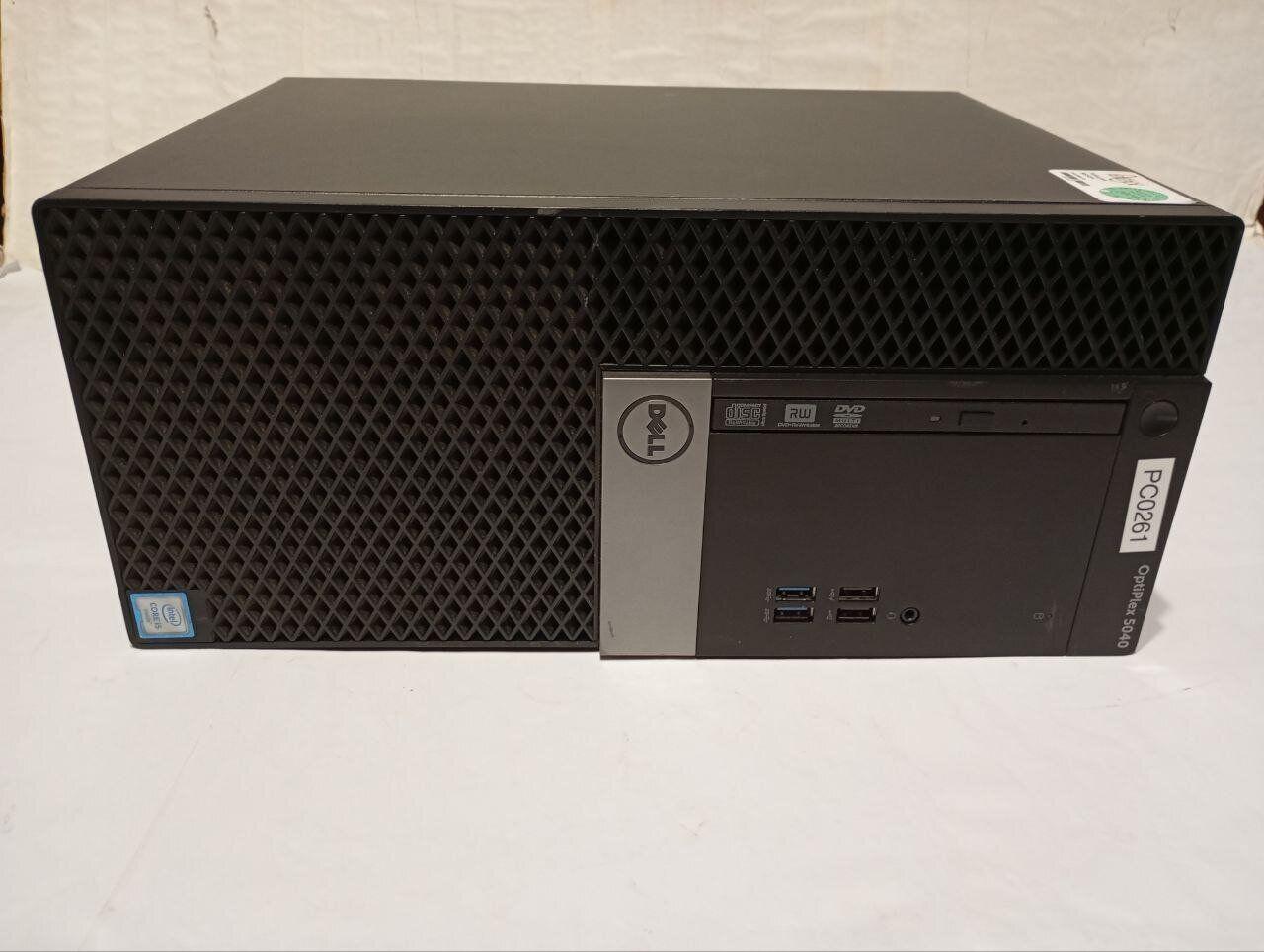 Б/в Комп'ютер Dell OptiPlex 5040 MT| Core i3-6100| 16 GB RAM| 120 GB SSD + 500 GB HDD| HD 530