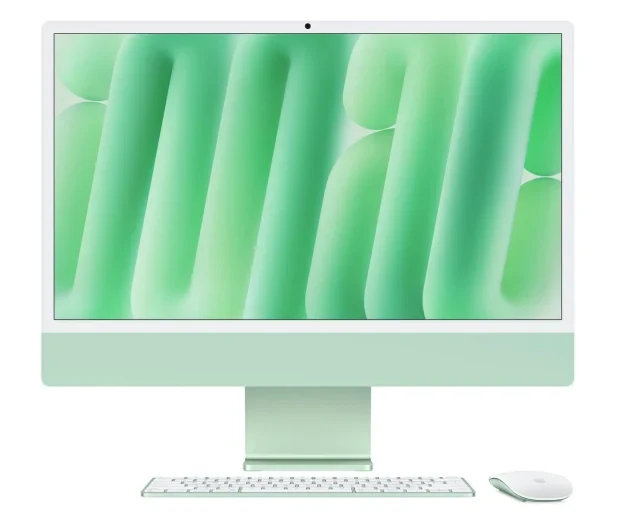 Моноблок Apple iMac 24 M4/32GB/1TB/MacOS Retina 4,5K Zielony 10R GPU Nano, фото 1