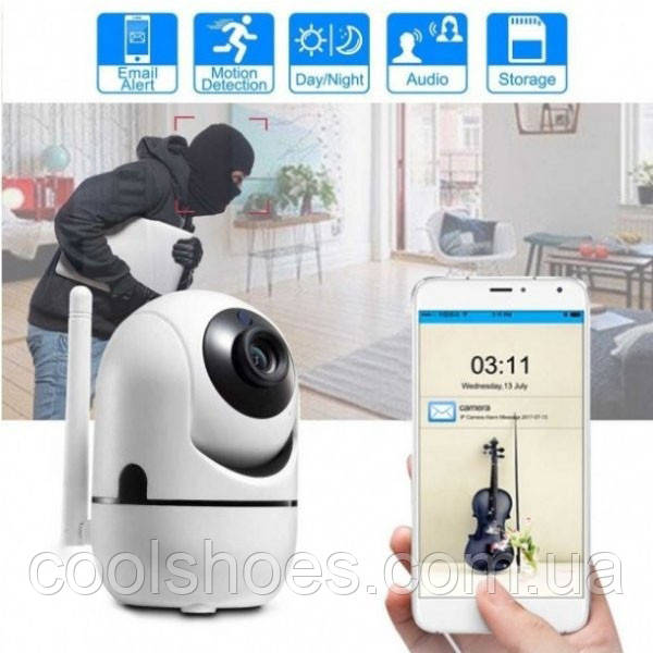 Камери для вулиці та будинку WiFi, Розумна домашня wifi камера відеоспостереження UR-24