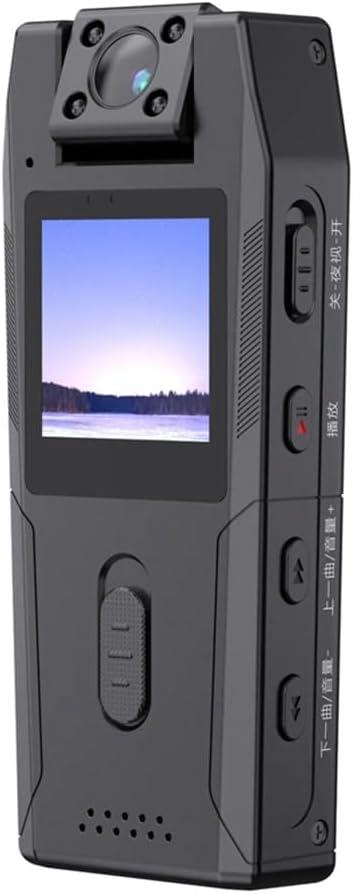 HD мінівідеокамера 1080P, ширококутна обертова камера на 180° велосипедна камера +128Gb, фото 1