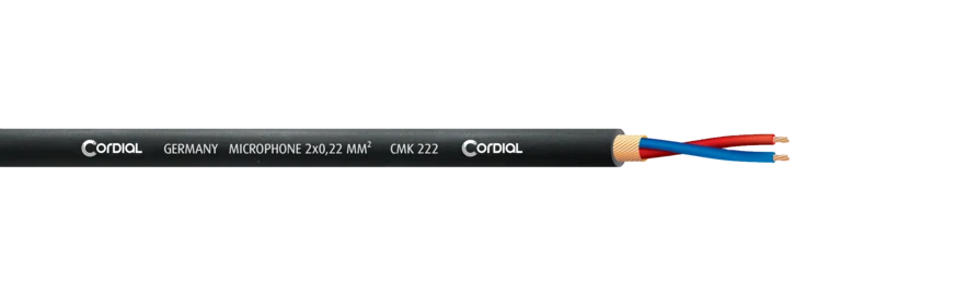 Кабель симетричний (мікрофонний) Cordial CMK 222
