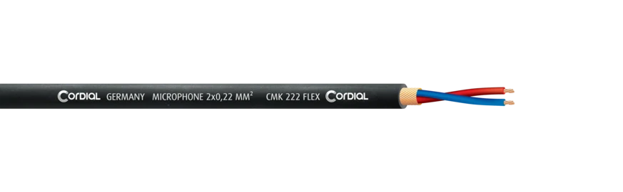 Кабель симетричний (мікрофонний) Cordial CMK 222 FLEX