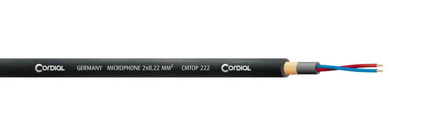 Кабель симетричний (мікрофонний) Cordial CMTOP 222