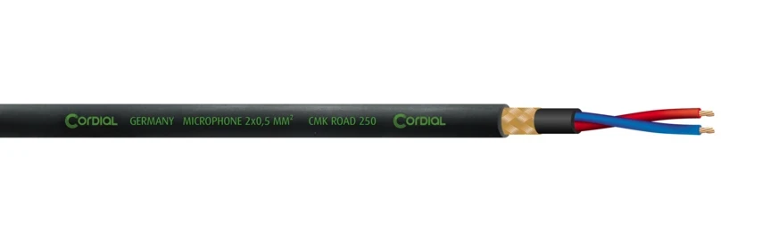 Кабель симетричний (мікрофонний) Cordial CMK-ROAD 250