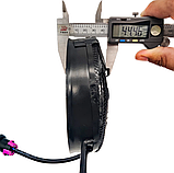 Вентилятор радіатора оригінал (водонепроникний роз'єм) ATV LINHAI 300 300     22905, фото 2