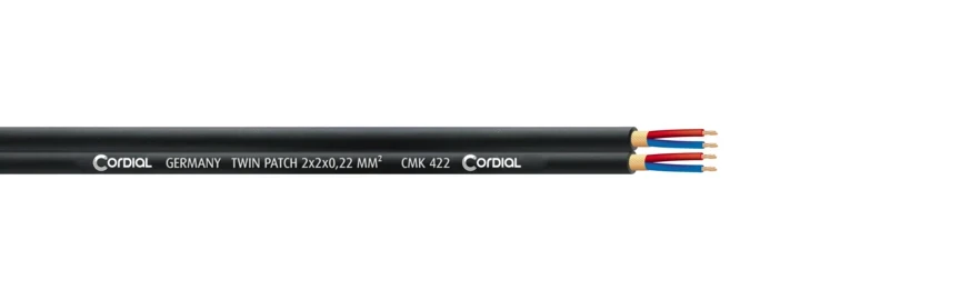 Кабель симетричний подвійний (мікрофонний) Cordial CMK 422