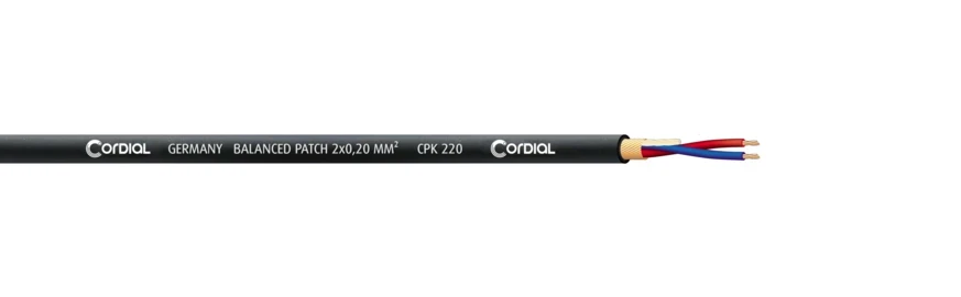 Кабель симетричний (мікрофонний) Cordial CPK 220