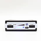 Повербанк 20000 мАг на Сонячній панелі + Ліхтар / Портативний зарядний пристрій / Power Bank, фото 10