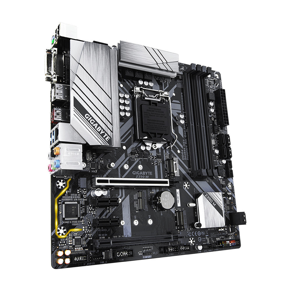 Материнська плата Gigabyte Z390 M (Intel Z390, PCI-E x16) s1151 mATX БВ