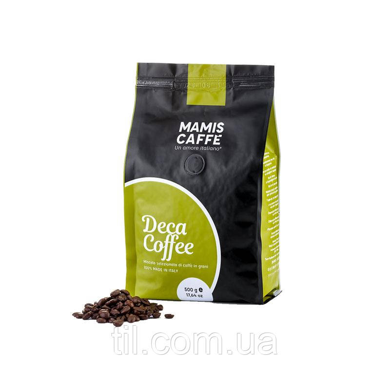 Кава у зернах Mamis Caffè Deca без кофеїну.