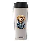 Термокухоль Ardesto Coffee Time Maltipoo 450мл бежевий (AR2645MP)
