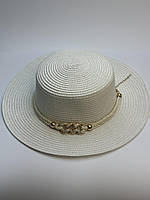 Літній капелюх канотьє