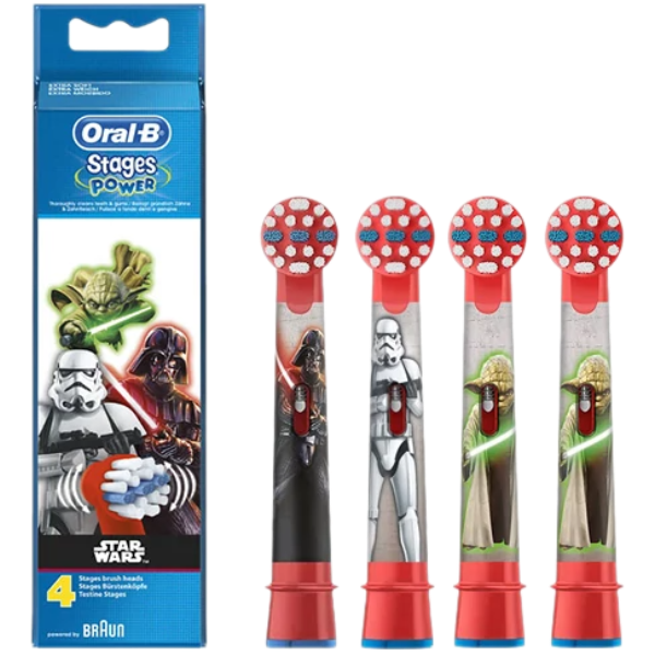 Насадки на зубні щітки Oral-B EB10 «Star Wars» дитячі (4 шт.)