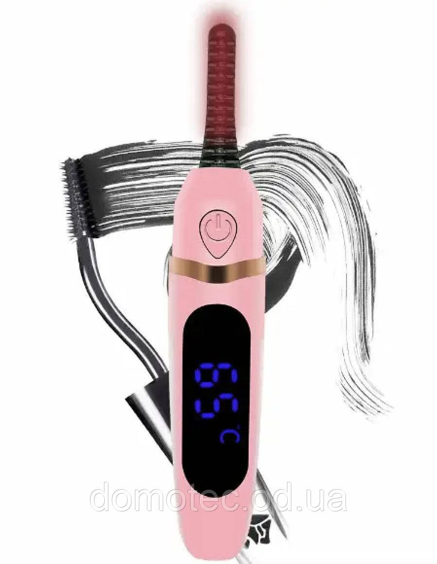 Електричні щипці та зарядка через USB для завивки вій з підігрівом
