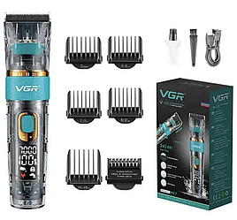 Машинка для стрижки VGR V-695 із зарядкою від USB