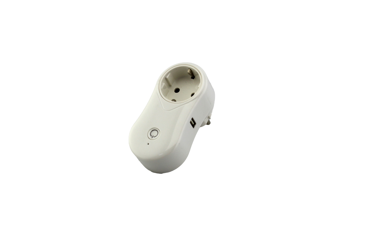 Розумна розетка (WI FI socket) + USB TUYA