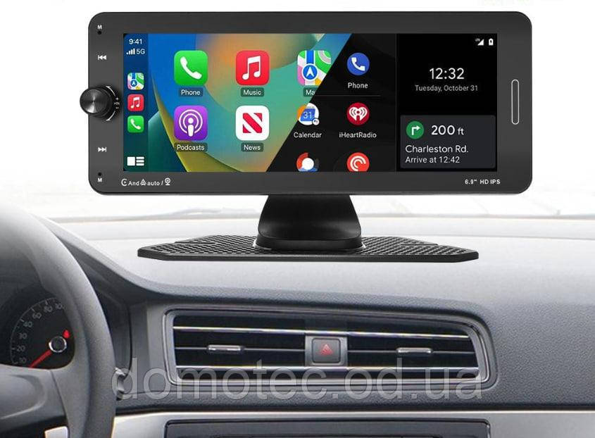 Портативний екран 7-дюймовий Carplay 601W