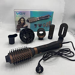 Фен-щітка для волосся 6в1 VGR V-491
