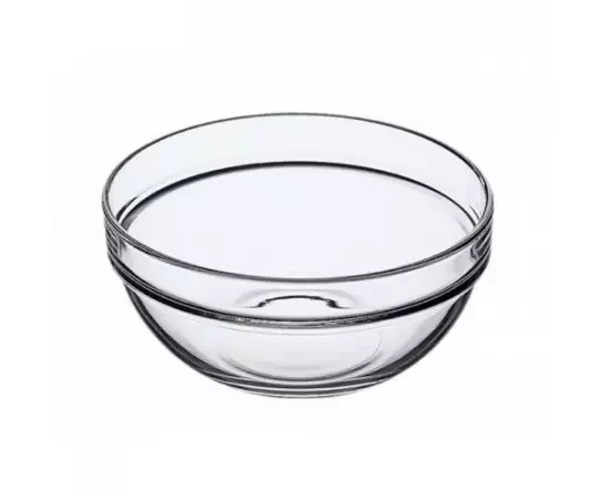 Набір скляних салатників Chef's Pasabahce 595 мл 6 шт 53553*, фото 1