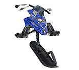 Дитячий снігокат MUSTANG з м'яким сидінням Синій, фото 5