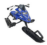 Дитячий снігокат MUSTANG з м'яким сидінням Синій, фото 9