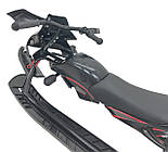 Рульові санки до 80 кг Санки для дітей Дитячі рульові санки з гальмом та тяговим тросом, фото 4