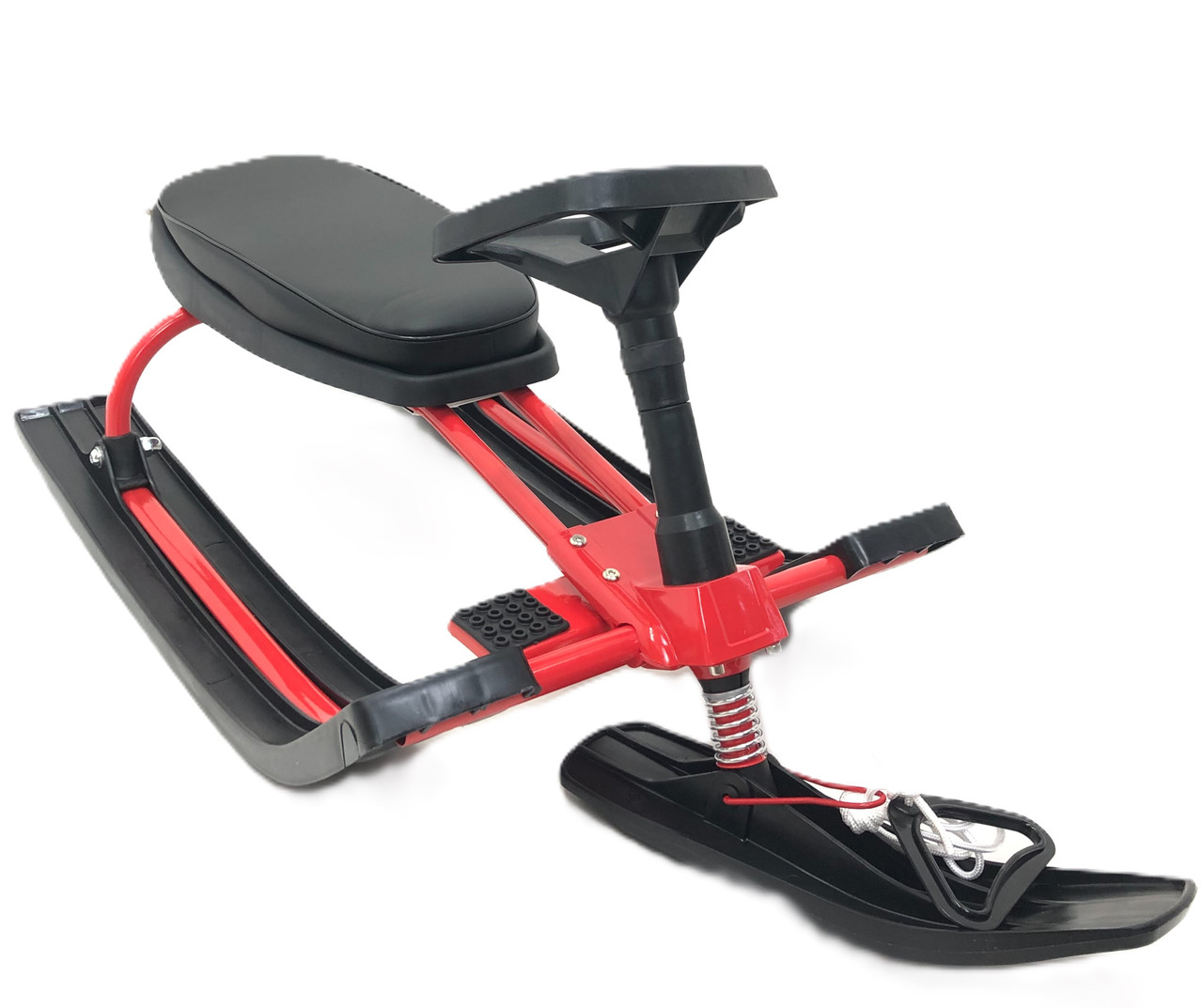 Детский Снегокат MUSTANG с мягким сиденьем ( Красный ), фото 1