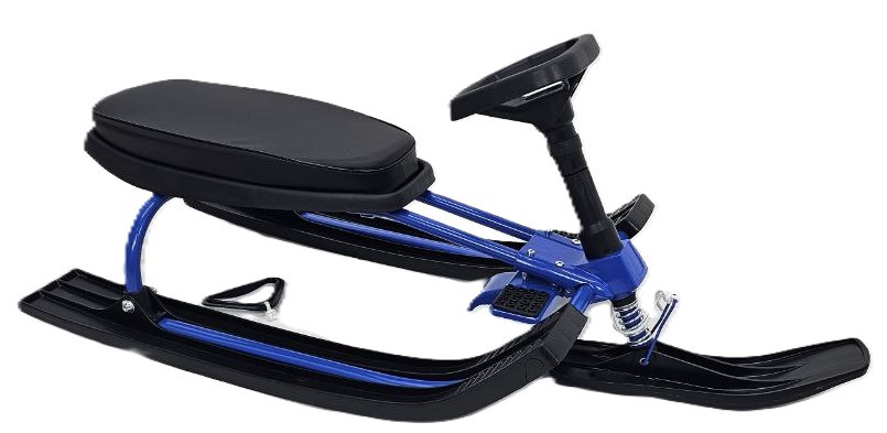Детский Снегокат MUSTANG с мягким сиденьем ( Синий), фото 1