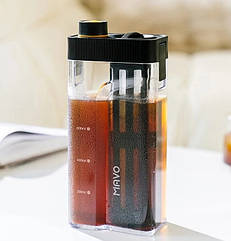 Кавоварка термос Mavo Crysbrick 800 мл Колд брю з фільтром