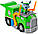 Paw Patrol Щенячий патруль Рокки та сміттєвоз Rocky recycle truck vehicle with collectible figure, фото 4