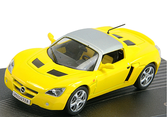 Opel Speedster 2000-2005 жовтий із сріблястим дахом | ALTAYA