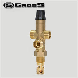 Клапан теплового скидання Gross 3/4" для твердопаливних котлів